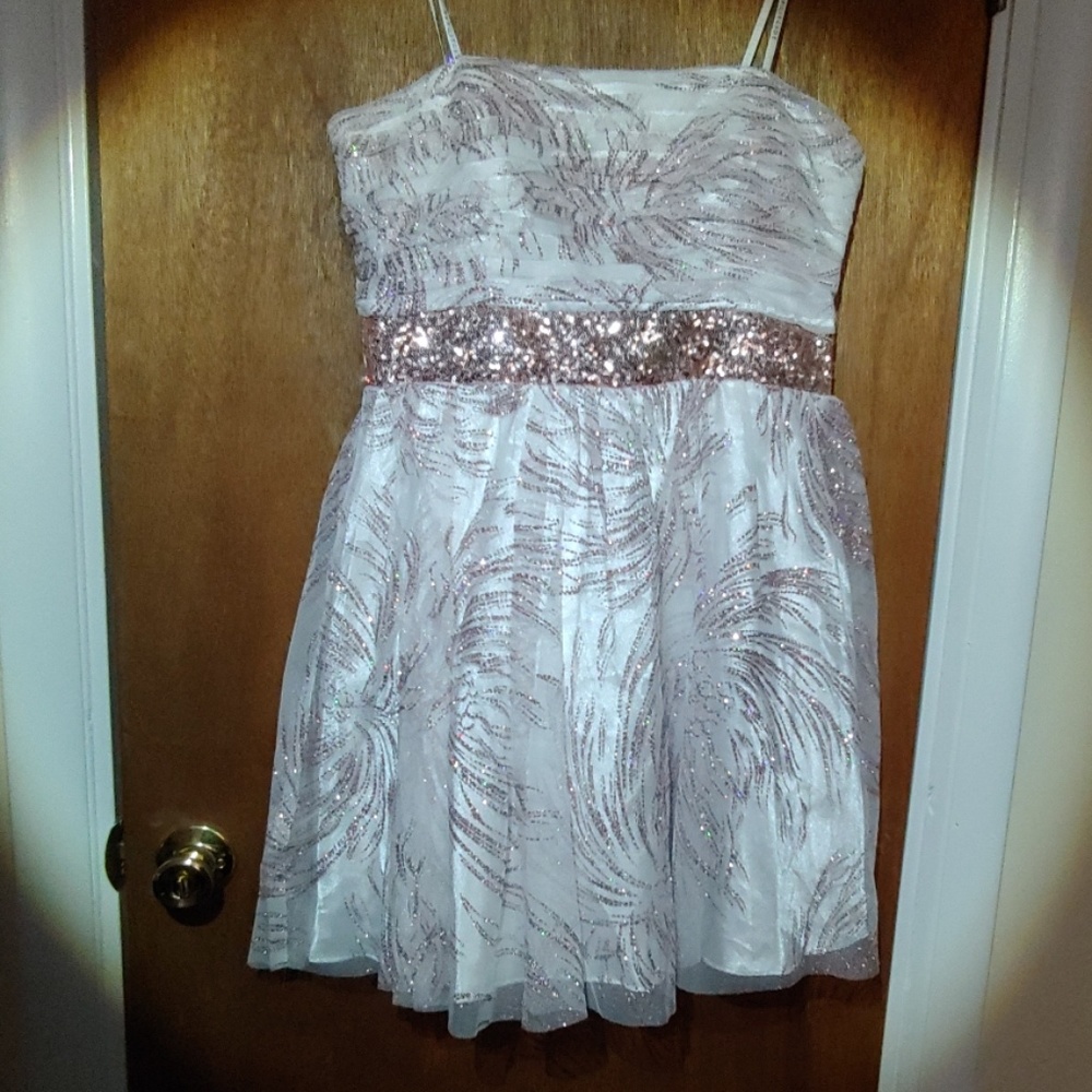 Strapless Sparkly Dress